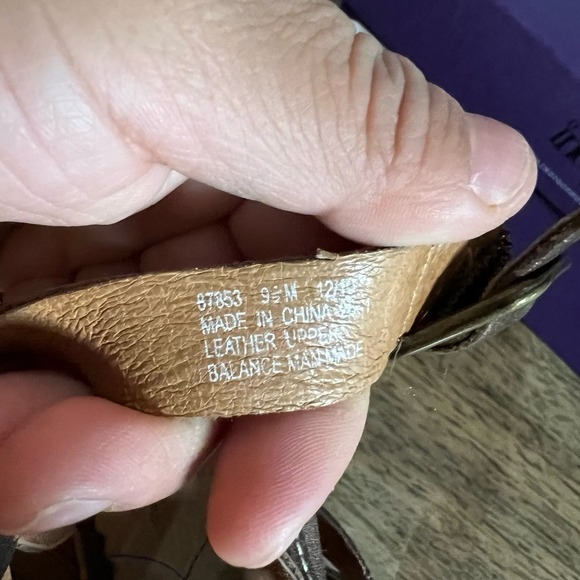 Indigo by Clarks Gull Pond Bronze Wedges size 9.5 - Picture 5 of 8